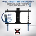 thumbnail image 3 of VIVO Vertical VESA Extender Kit for TVs w/ Low VESA Patterns, Hardware Included, 3 of 8