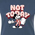 thumbnail image 3 of Disney - Mickey & Friends - Staying in for the Day - Not Today - Juniors Fitted Graphic T-Shirt, 3 of 5