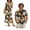 Tropical Flowers Print, variant on Jeiento Hawaii Coconut Tree Couples Matching Outfits Womens Hawaiian Dresses Mens Short Sleeve Button Down Shirts Maxi Summer Dresses for Women Casual Long Sleeveless Crewneck Dress, Blue