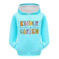 thumbnail image 6 of Ruyang Kids Girls Preppy Pullover Hoodie with Pockets Cute Letter Graphic Oversized Hooded Sweatshirts Long Sleeve Fall Tops, 6 of 7