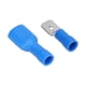 thumbnail image 5 of 100Pcs Spade Connector Male Female Insulated Terminal 16‑14 AWG Accessory Set Kit Blue, 5 of 5