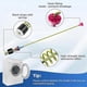 thumbnail image 3 of For Samsung WA50R5200AW WA50R5400AV Washer Suspension Rod Assembly, 3 of 5