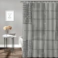 thumbnail image 2 of PRATYUS  Raina Shower Curtain Printed Geometric Machine Washable Modern Home Bathroom Decorations 69x72, 2 of 7
