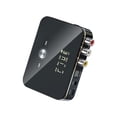 thumbnail image 1 of Matsuzay Transmisor receptor compatible con Bluetooth 5,0 estéreo 3,5mm Jack RCA adaptador de Audio inalámbrico óptico micrófono Control Cables de audio/vídeo, 1 of 8