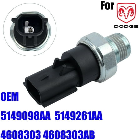 Jeep Oil Pressure Switch - ESYNIC Dodge Engine Oil Pressure Switch Sender Sensor For Dodge Jeep Chrysler OEM#5149098AA 5149261AA 4608303 4608303AB