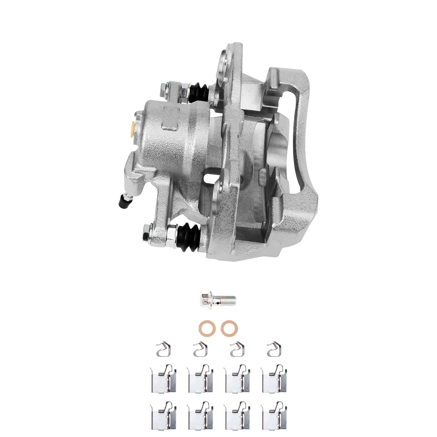 Detroit Axle - Front Disc Brake Calipers w/Bracket Replacement for Toyota Corolla Matrix Scion xD Fits select: 2011-2013 TOYOTA COROLLA BASE/S/LE