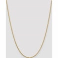 thumbnail image 2 of 10K Yellow Gold 1.9mm Box Chain (24 X 1.9) Made In Peru 10bx200-24, 2 of 5