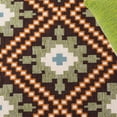 thumbnail image 3 of Safavieh Veranda Magna Geometric Indoor/Outdoor Area Rug, Brown/Terracotta, 6'7" x 6'7" Round, 3 of 8