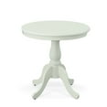 thumbnail image 3 of Carolina Chair & Table Fairview 30" Round Pedestal Dining Table - Whitewash, 3 of 3
