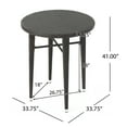 thumbnail image 4 of Pinovk Rattan ROUND BAR TABLE, 4 of 9