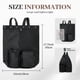 thumbnail image 5 of Mochila de playa YUHAN PRETTY de malla impermeable con cordón 38 x 45 cm, 5 of 6