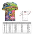 thumbnail image 2 of Team Umizoomi T-Shirt for Women Casual Printed Tee Stylish Soft Graphic Shirts Top Short-Sleeve Outfit S, 2 of 8