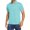 Light Blue, variant on Pitauce Mens Shirts Solid Color Casual Beach Shirt Summer Holiday Slim Fit Business Shirt