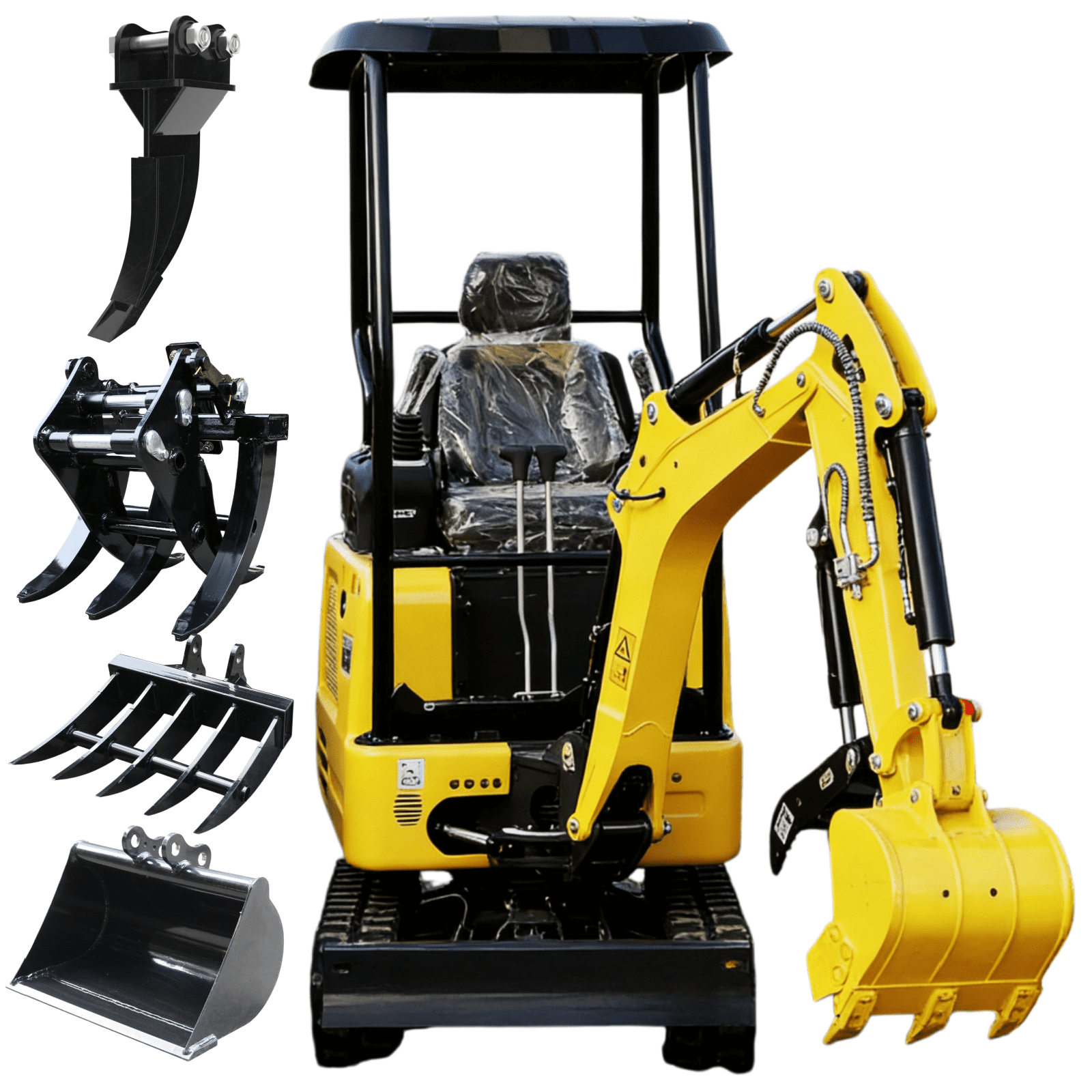 TYPHON TERROR X2 MAX 2.7 Ton Mini Excavator with 17.3 kW Yanmar