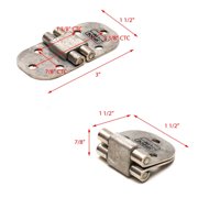 Sea Dog 2015511 Stainless Flush 2-Pin Hinge