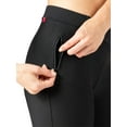 thumbnail image 4 of Terry Touring Bike Shorts Womens Padded Bike Shorts 5" Inseam Shorts for Women  Cycling Compression Pockets Leg Grippers, 4 of 6