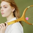 thumbnail image 4 of TEHAUX 3Pcs Pink Tennis Racket Shock Absorber for Vibration Dampening, 4 of 8