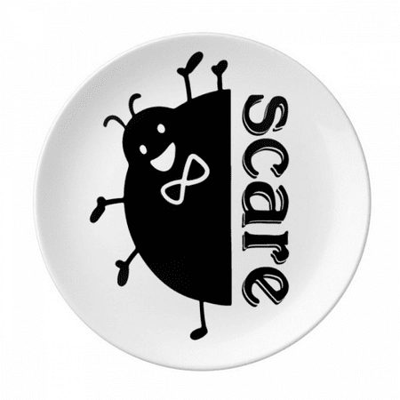 

Scare Outline Ladybug Lovely Mignon Plate Decorative Porcelain Salver Tableware Dinner Dish
