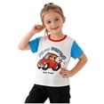 thumbnail image 4 of Agkizg Girls Graphic Tee Short Sleeve Crewneck Top for Toddler Girls Cute Casual Summer T-Shirt, Sizes 0-1 Years, 4 of 4