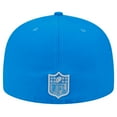 thumbnail image 4 of Men's New Era Blue Detroit Lions Main Side Patch 59FIFTY Fitted Hat, 4 of 6
