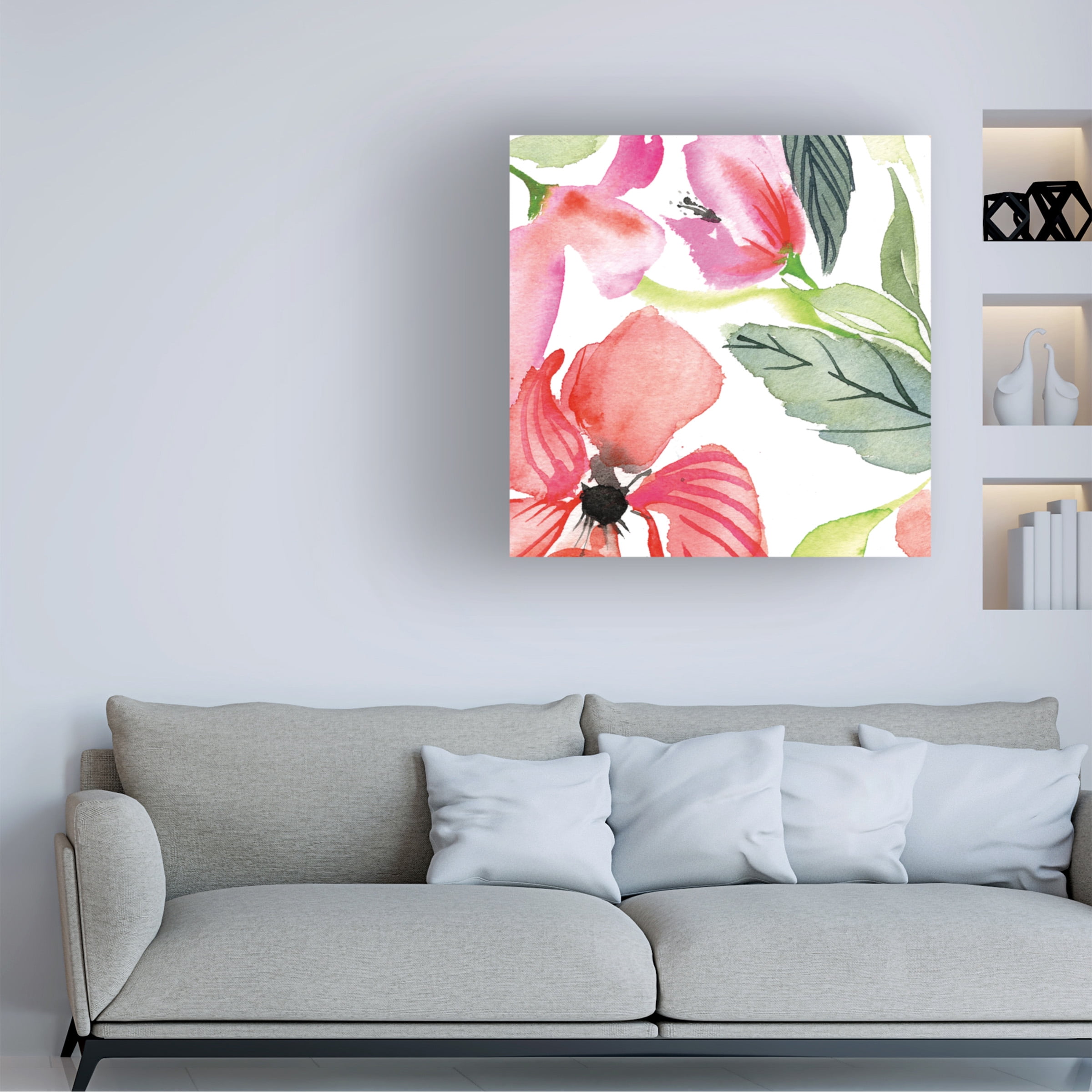 Kristy Rice 'Bloom to Remember III' Canvas Art
