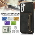 thumbnail image 2 of ELEHOLD Leather Wallet Case for Samsung Galaxy Note 10+ Case, Galaxy Note 10+ Wallet Case with PU Leather Card Pockets Back Flip Cover,Black, 2 of 5