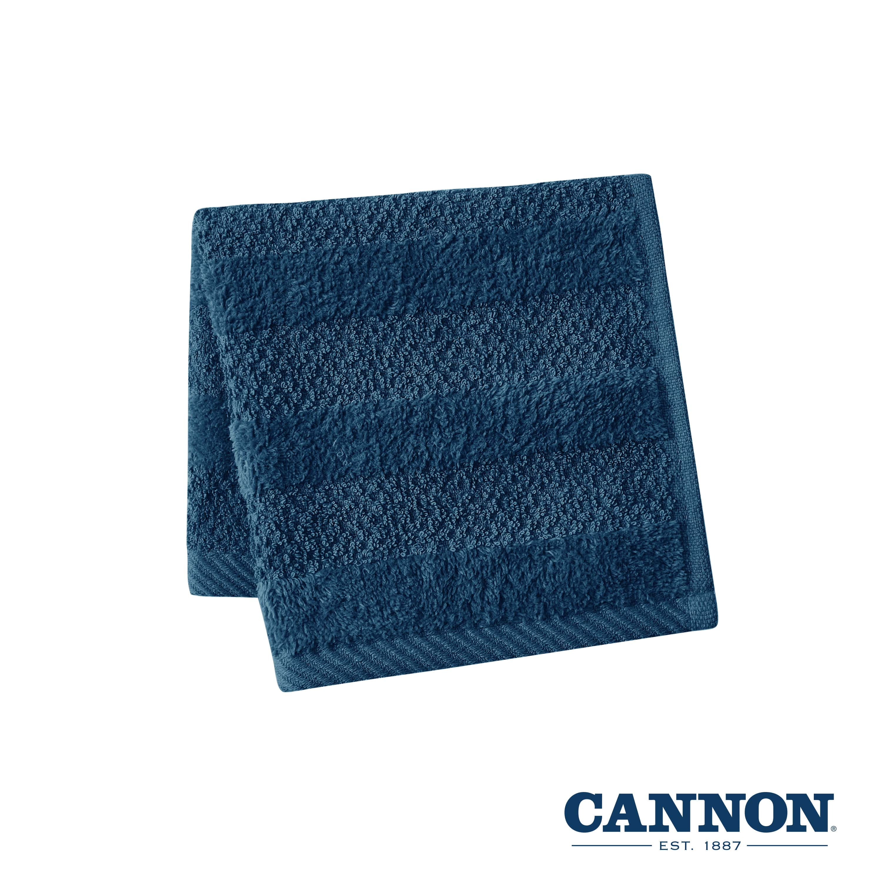 Cannon Low Twist 100 % Cotton 6-Piece Towel Set, 550 gsm, Highly Absorbent, Super Soft and Fluffy, 6-Piece Set, Ocher