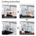 thumbnail image 5 of Yayeee Faucet Mat for Kitchen Sink 14.7" Diatomite Long Splash Guard Pad, Snowy Christmas Pattern, 5 of 7