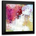 thumbnail image 1 of Ogren, Sarah 20x20 Black Modern Framed Museum Art Print Titled - Rainbow Abstract, 1 of 5