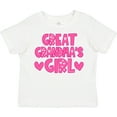thumbnail image 3 of Inktastic Great Grandma's Girl Granddaughter Girls Toddler T-Shirt, 3 of 5