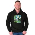 thumbnail image 4 of Cool Popeye Raised By the Hustle Hoodie Hooded Sweatshirt Men Brisco Brands S, 4 of 6