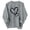 00-Grey1155, variant on Oiyii Big Girls Heart Graphic Sweatshirt Long Sleeve Crew Neck Printed Sweatshirts Casual Pullover Top,Pink