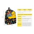 thumbnail image 2 of Mochila escolar Pokémon Pikachu con lonchera y bolsa para lápices, 2 of 2
