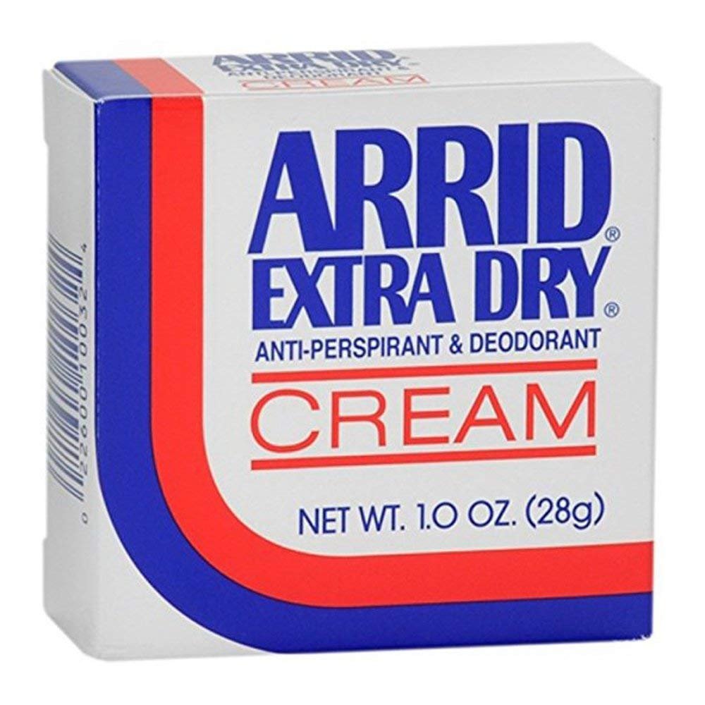 Arrid Extra Dry Antiperspirant and Deodorant Cream 1 Oz (12 Pack