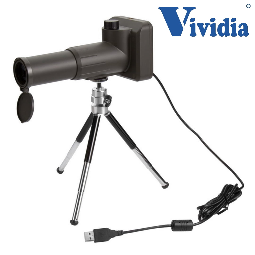 Vividia Ss Digital Usb x35mm Spotting Scope Telescope Camera For Windows Mac Android Devices With 1080p Video Walmart Com Walmart Com