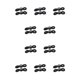 thumbnail image 1 of Qarigey Paquete de 10 gafas, correa de cuerda, ganchos flexibles y ajustables para gafas, conector antideslizante, accesorios para gafas, Negro 10Conjunto, 1 of 6
