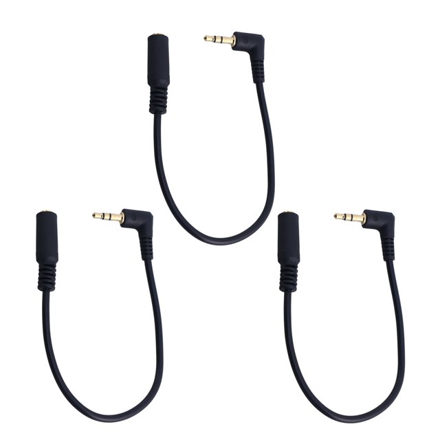 Cable de extensión auxiliar de 3,5 mm, macho a hembra, para auriculares, teléfonos móviles, tabletas, ordenadores, MP3 y altavoces.