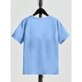 thumbnail image 4 of Boys' 8-12Y Forever Angel Graphic Short Sleeve T-Shirt Crew Neck Blue Tee, 4 of 6