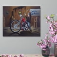 thumbnail image 4 of David Mann Motorcycle Art Gnghost Rider Prints Poster (28) Posters Art Print Wall Photo Paint Poster Hanging Picture Family Bedroom Decor Gift 08x10inch(20x25cm), 4 of 6