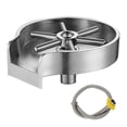 thumbnail image 1 of Quick Cup Washer Faucet Glass Rinser Automatic Press Kitchen Sink Glass Cleaner, 1 of 7
