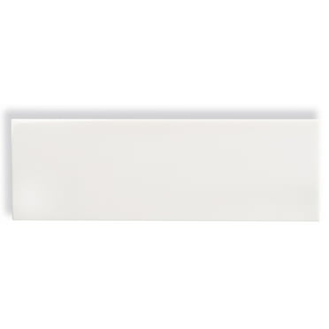 15 pack White 4 in. x 12 in. Polished Marble Subway Wall and Floor Tile (5 sq. ft./Case)
