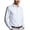White, variant on Deago Men's Dress Shirts Solid Long Sleeve Stretch Wrinkle-Free Wedding Formal Shirt Business Casual Button Down Shirts (Gray, S)