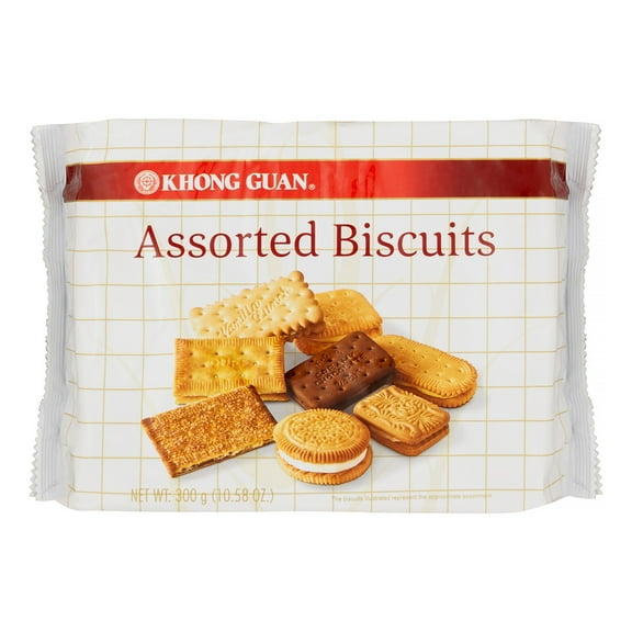 Khong Guan Assorted Biscuits, 10.5 Oz