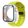 thumbnail image 1 of Correa de Silicona Deportiva con Case 360 de Vidrio Templado para Apple Watch, 1 of 5
