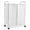 White, variant on Costway 20 Drawers Rolling Cart Storage Scrapbook Paper Studio Organizer Bins Clear White