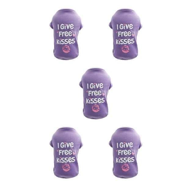 sweethay Ropa para mascotas, abrigos para mascotas, chaqueta para perros, adorables camisas divertidas para perros, sudadera con letras estampadas Type1 NO1 sweethay CBP383237