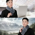 thumbnail image 2 of Bangcool Heated Scarf Electric Fluffy Soft Unisex Neck Heating Scarf Heating Neck Wrap, 2 of 10