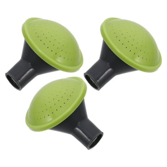 BESTOYARD 3PCS Watering Can Head Garden Watering Sprayer Multi PE Replacement Spout for Plant Owners