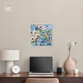 thumbnail image 3 of Summer Feelings Canvas Light Colors Flower Art Prints by Art Remedy, White Frame, 16" x 16", 3 of 7