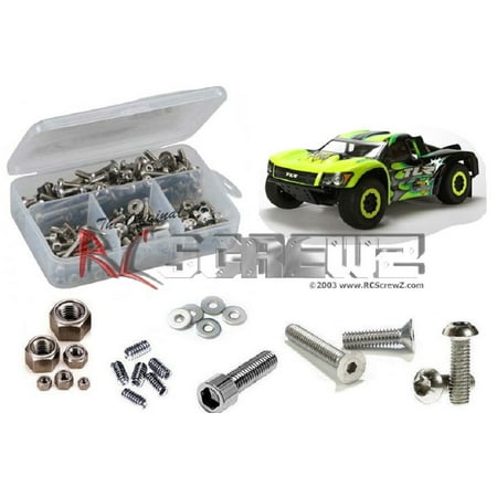 

RCScrewZ Team Losi TEN SCTE 2.0 (Metric) Stainless Steel screw kit - los070m